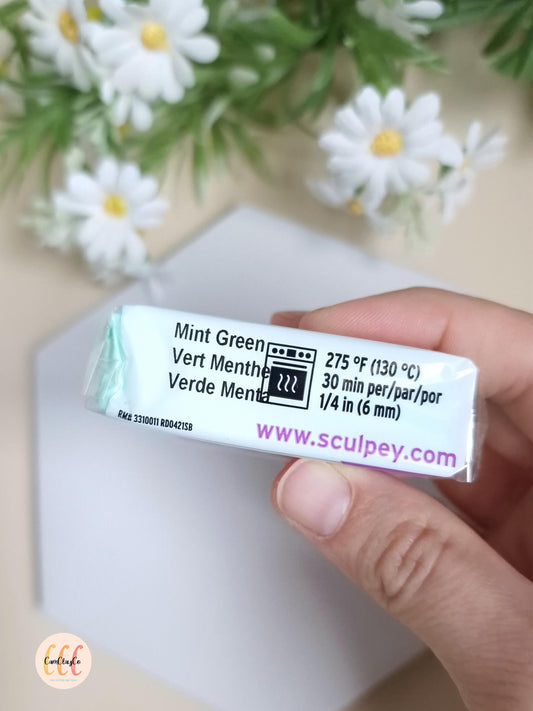 Argile polymère Sculpey Premo - Mint Green