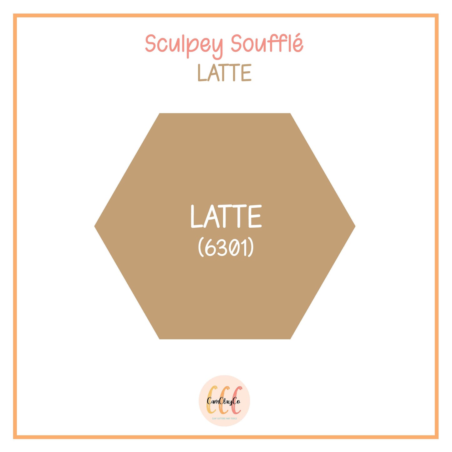 Argile polymère Sculpey Soufflé - Latte