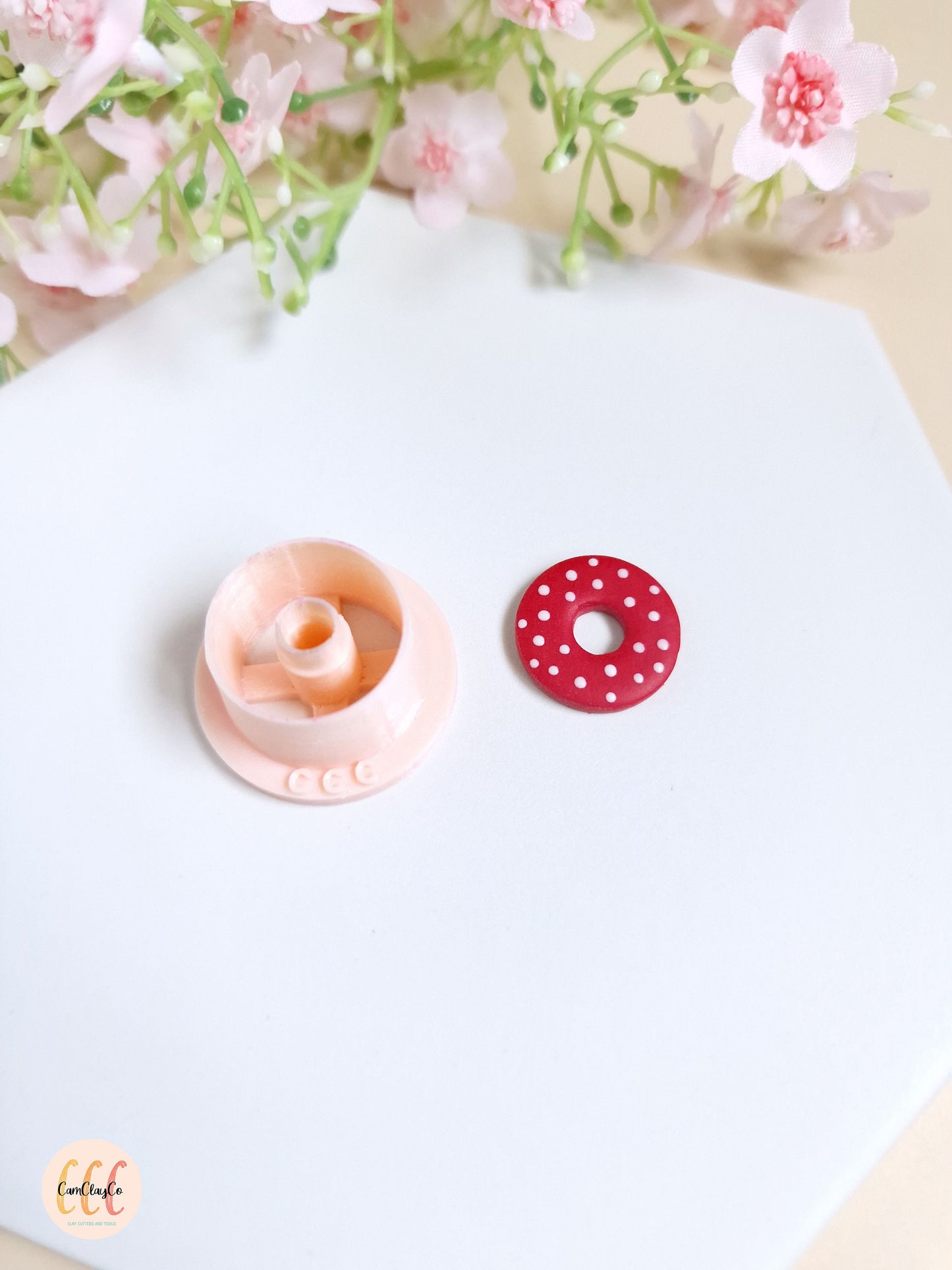 Emporte-pièce 3D en forme de cercle donut pour la fabrication de bijoux en argile polymère, créoles interchangeables, pampilles