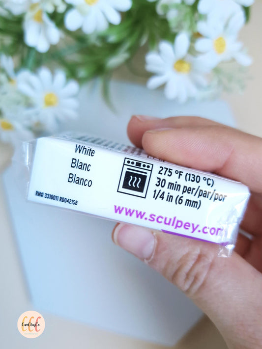 Argile polymère Sculpey Premo - White