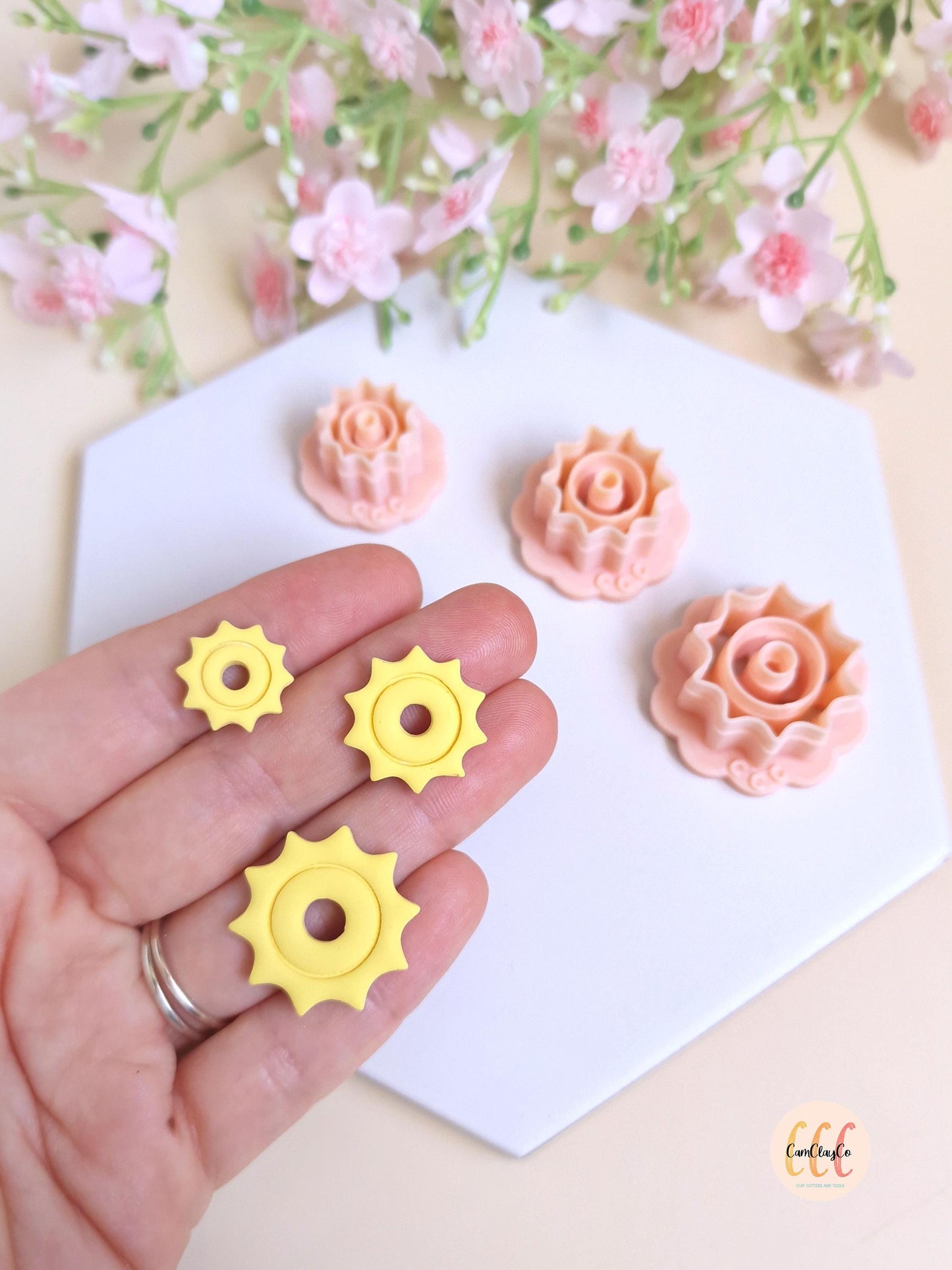 Emporte-pièces 3D en forme de soleil pour la fabrication de bijoux en argile polymère, créoles interchangeables, pampilles