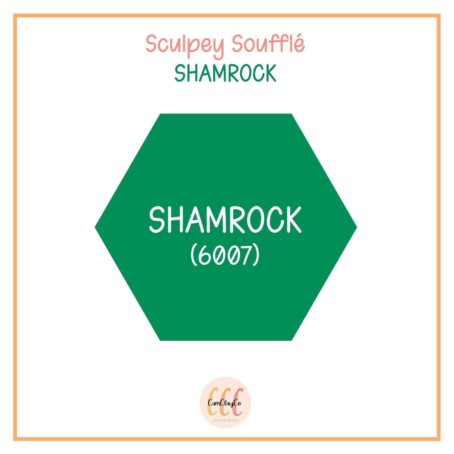 Argile polymère Sculpey Soufflé - Shamrock
