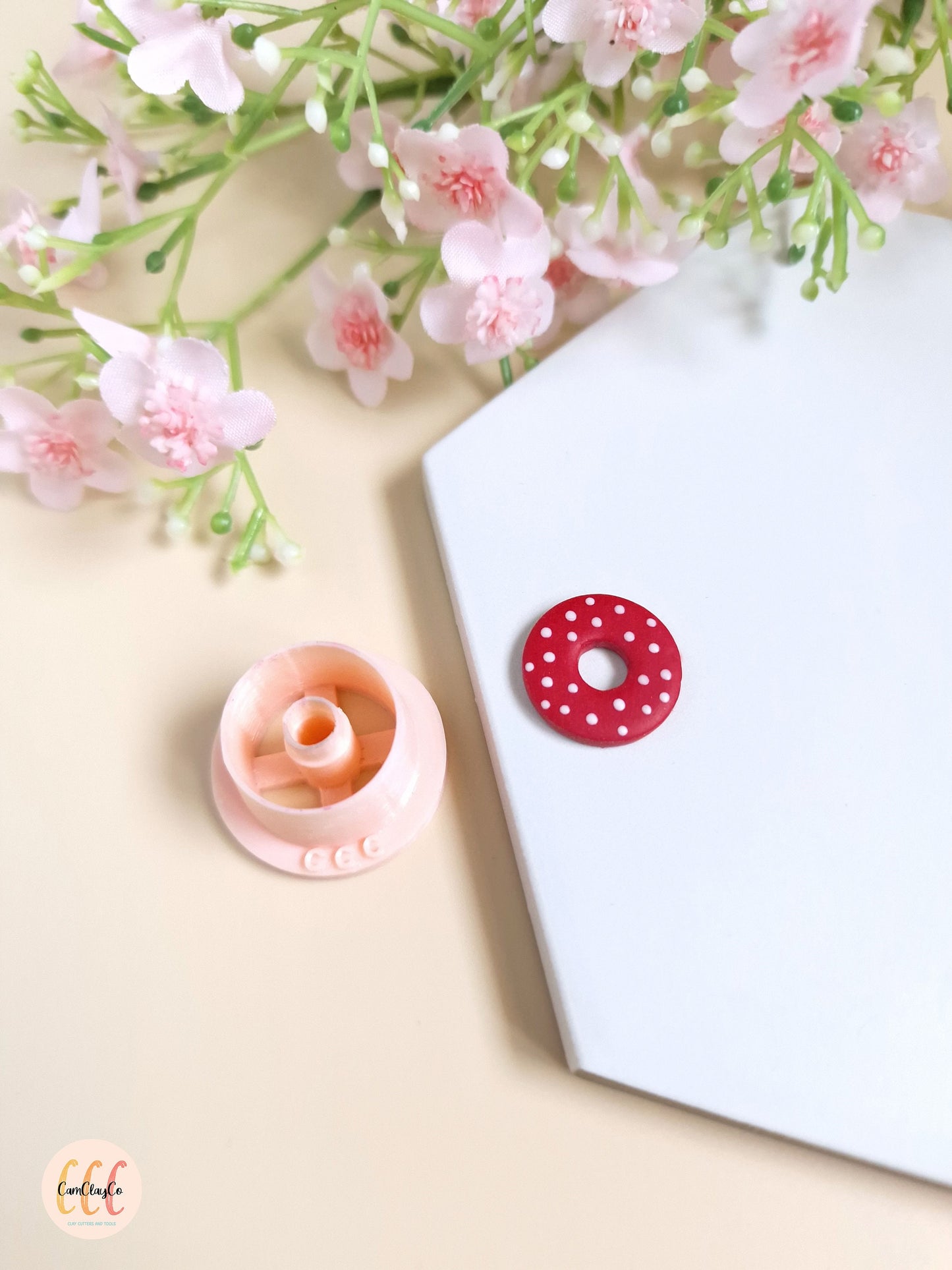 Emporte-pièce 3D en forme de cercle donut pour la fabrication de bijoux en argile polymère, créoles interchangeables, pampilles