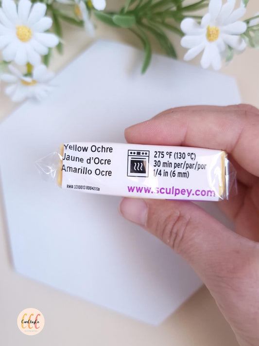 Argile polymère Sculpey Soufflé - Yellow Ochre