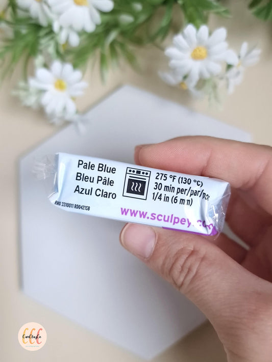Argile polymère Sculpey Premo - Pale Blue