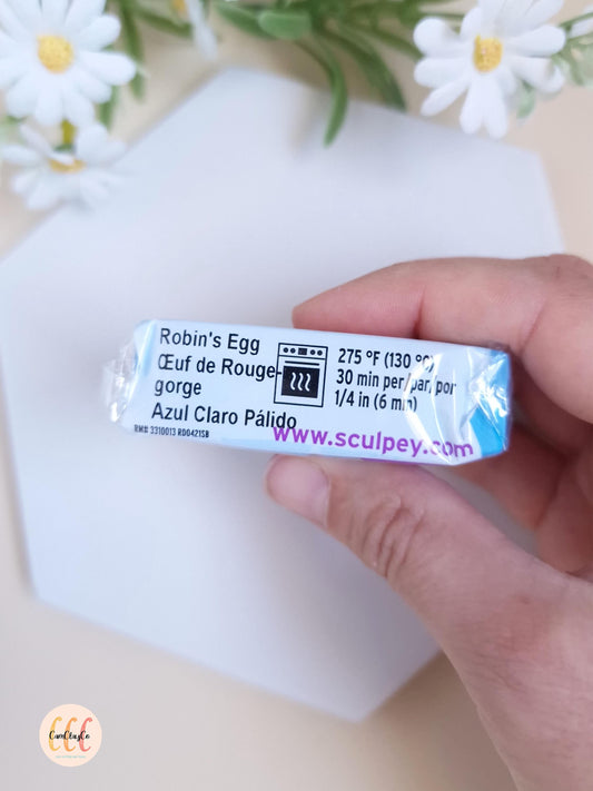 Argile polymère Sculpey Soufflé - Robin's Egg