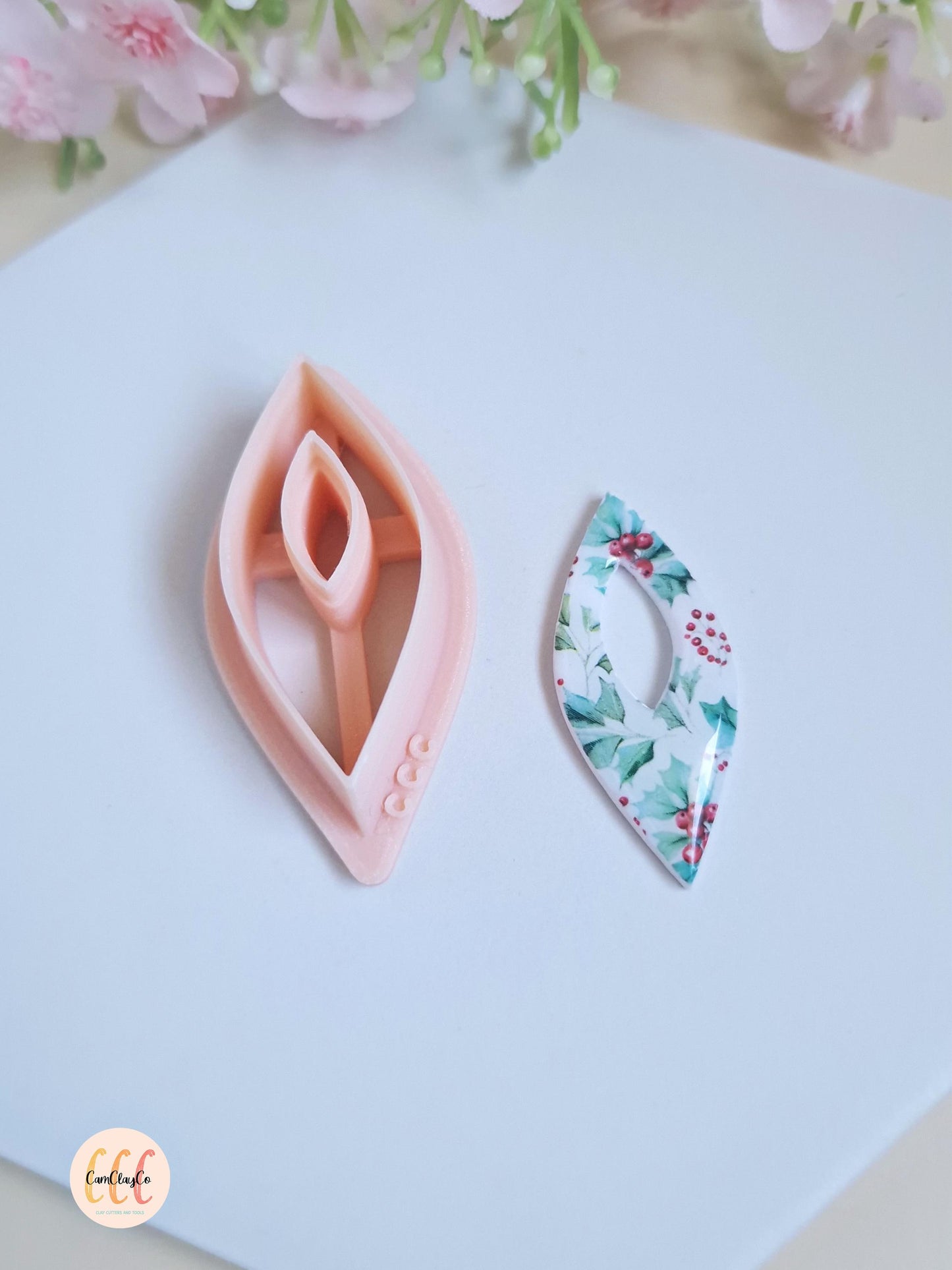 Emporte-pièce 3D pour la fabrication de bijoux en argile polymère, avec ou sans trou