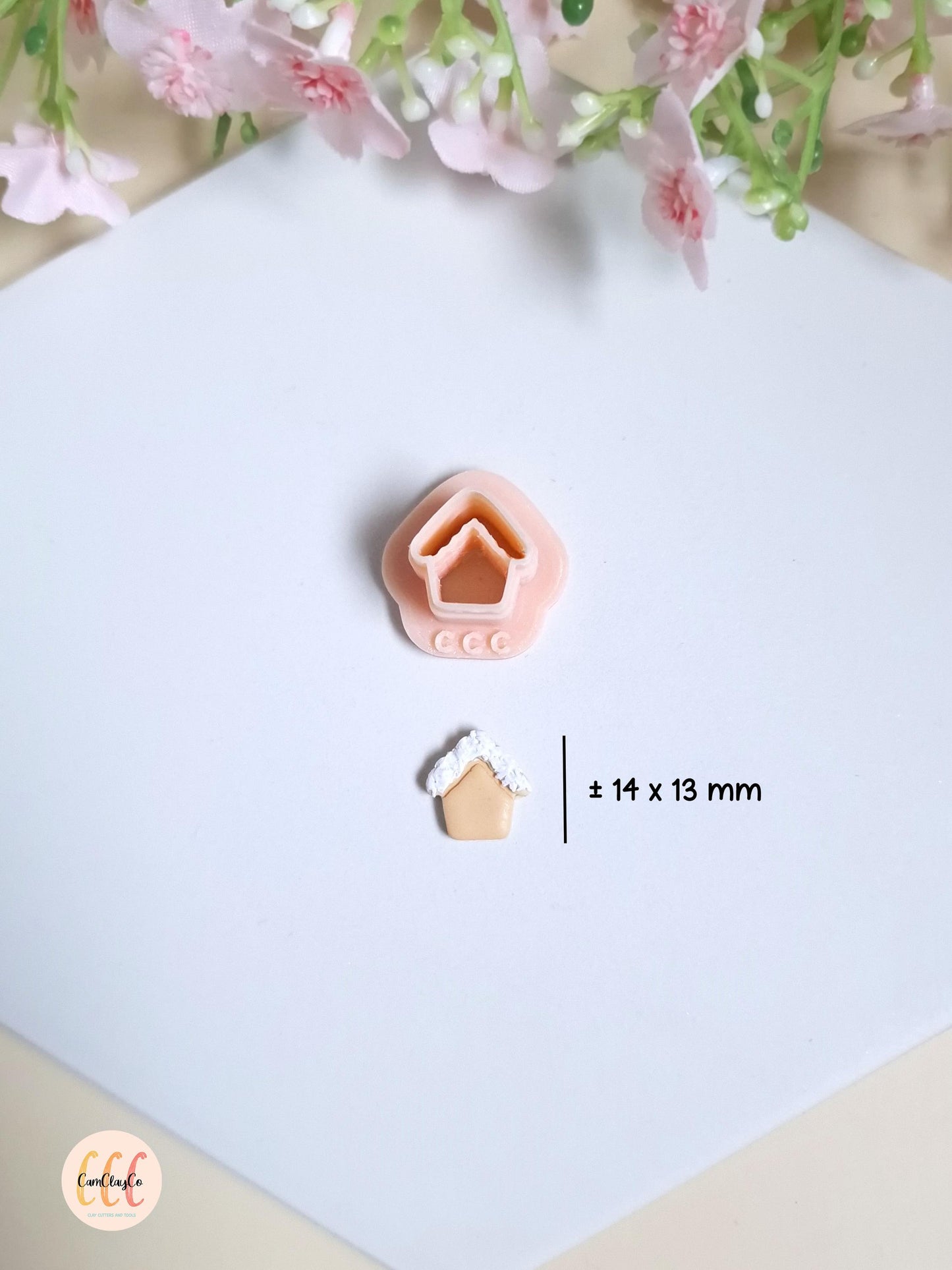 Emporte-pièces 3D petites formes de Noël pour la fabrication de bijoux en argile polymère