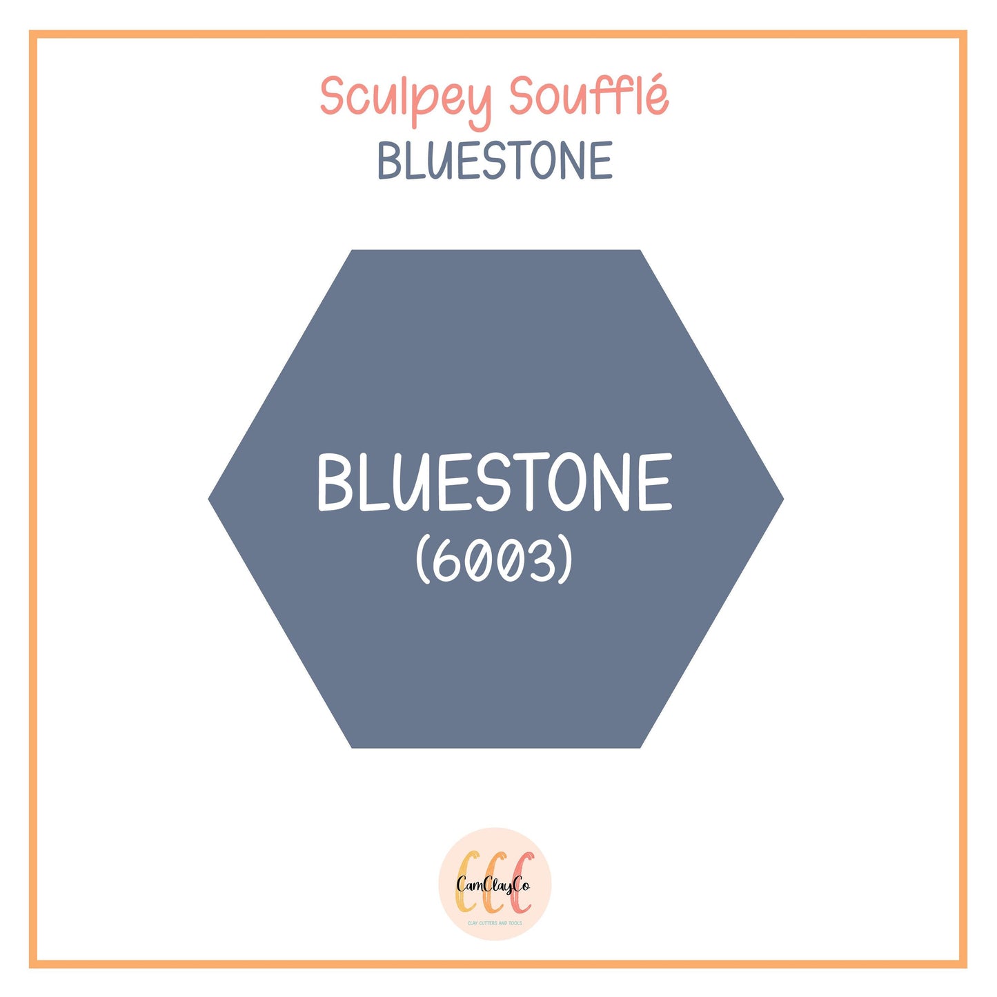Argile polymère Sculpey Soufflé - Bluestone