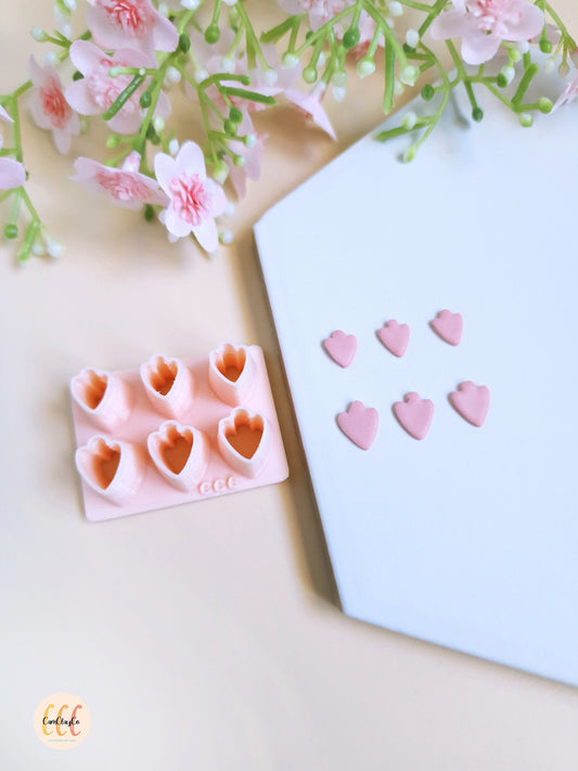 Emporte-pièce 3D en forme de pétales pour la fabrication de bijoux en argile polymère - Set pétales 02