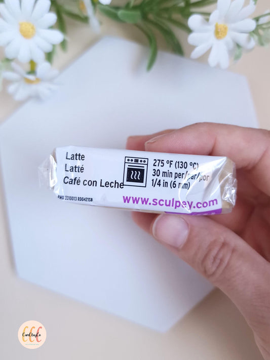 Argile polymère Sculpey Soufflé - Latte