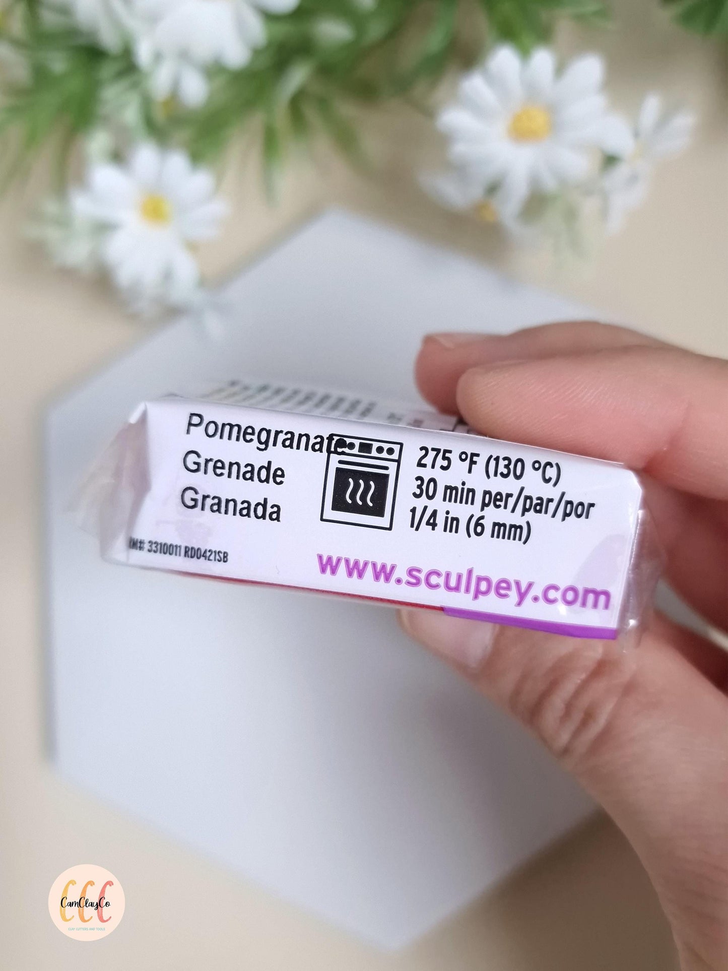 Argile polymère Sculpey Premo - Pomegranate