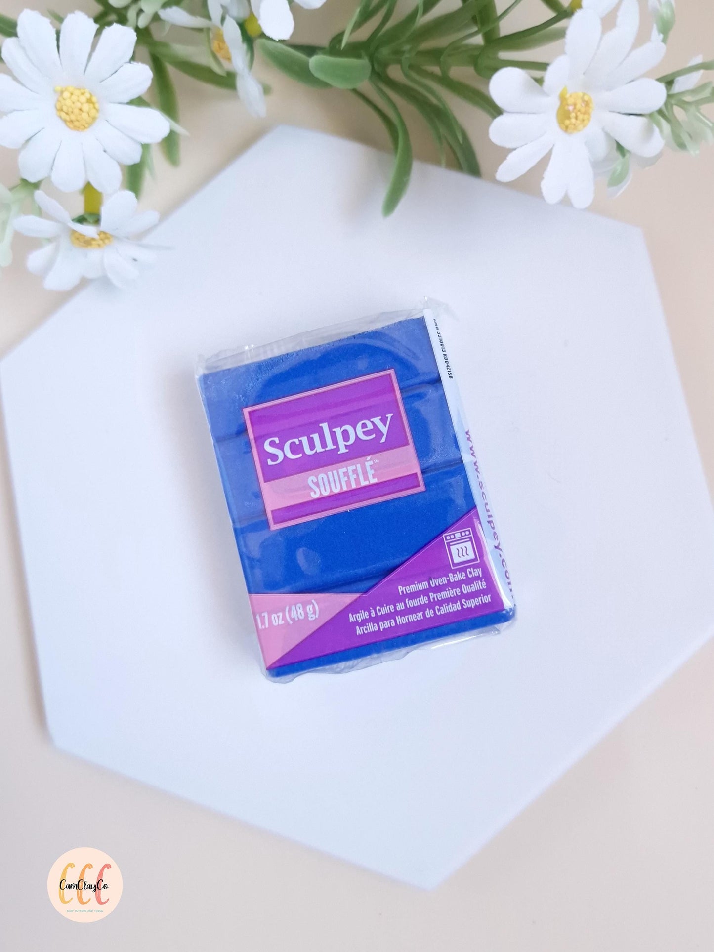 Sculpey Soufflé Polymer Clay - Cornflower