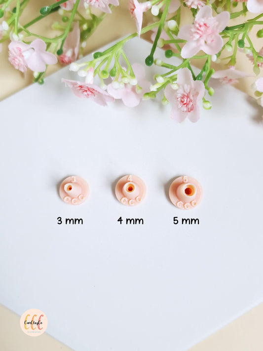 Outils emporte-pièces pour le perçage des créations, pampilles, créoles interchangeables, bijoux en argile polymère