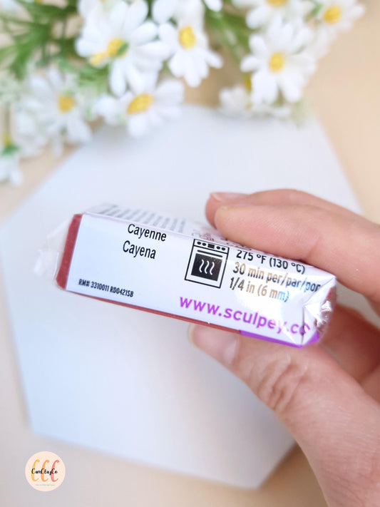 Argile polymère Sculpey Premo - Cayenne