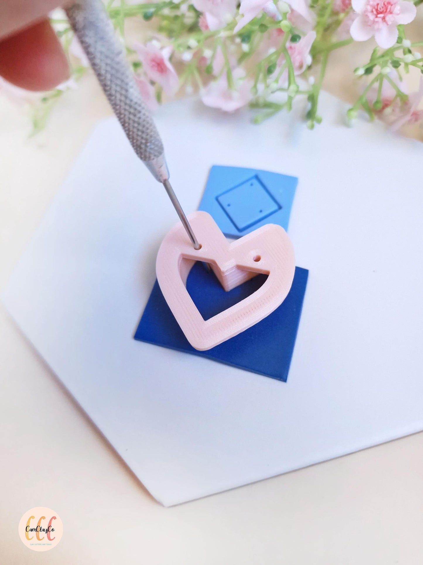 Set de deux emporte-pièces pour la fabrication de bijoux en argile polymère - SD01