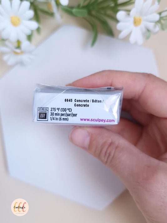 Argile polymère Sculpey Soufflé - Concrete