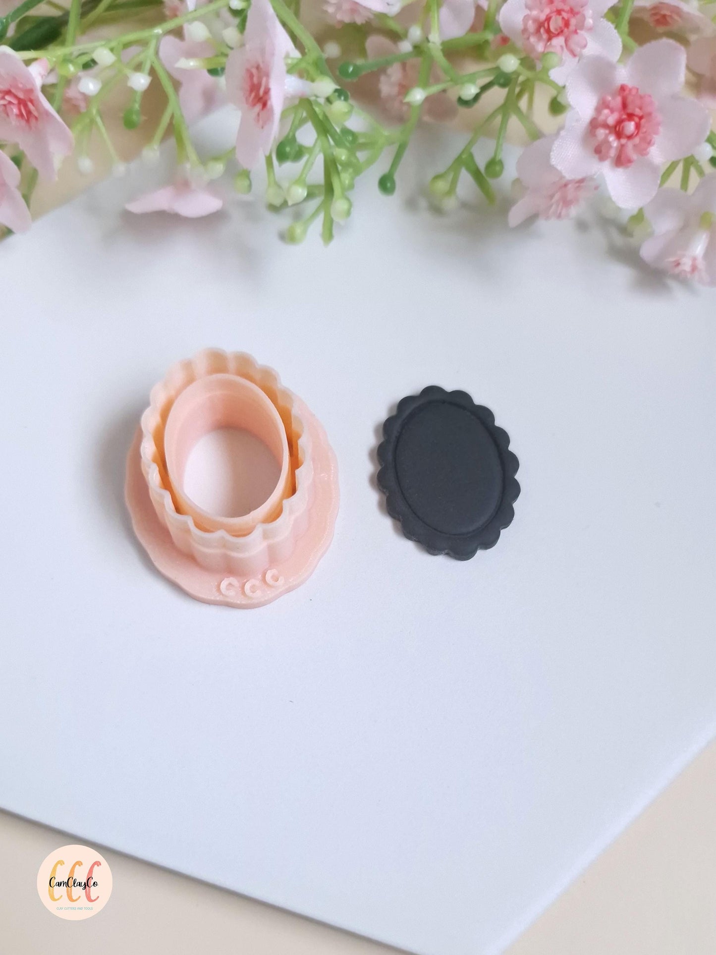 3D Frame Cookie Cutter, Picture for Polymer Clay Jewelry Making