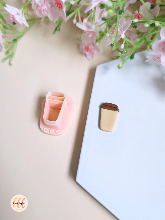 Emporte-pièce 3D en forme de gobelet pour la fabrication de bijoux en argile polymère