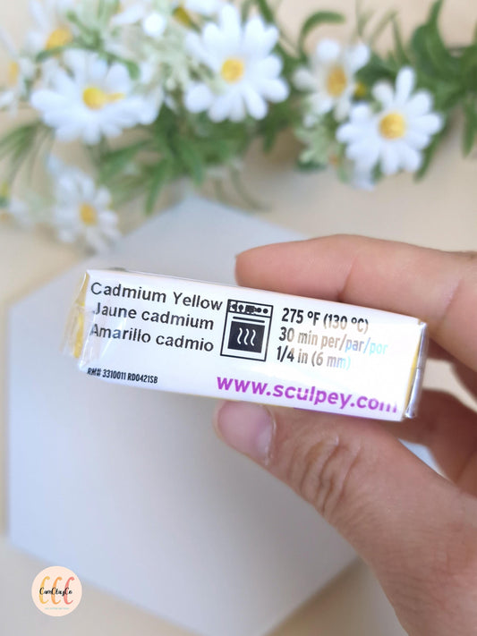 Argile polymère Sculpey Premo - Cadmium Yellow