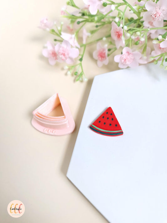 Emporte-pièces 3D en forme de pastèque pour la fabrication de bijoux en argile polymère