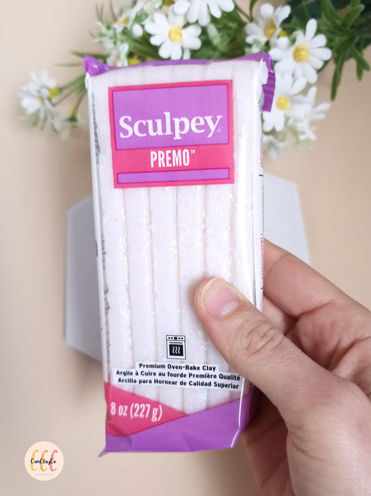 Argile polymère gros pain Sculpey Premo - Opal 227g