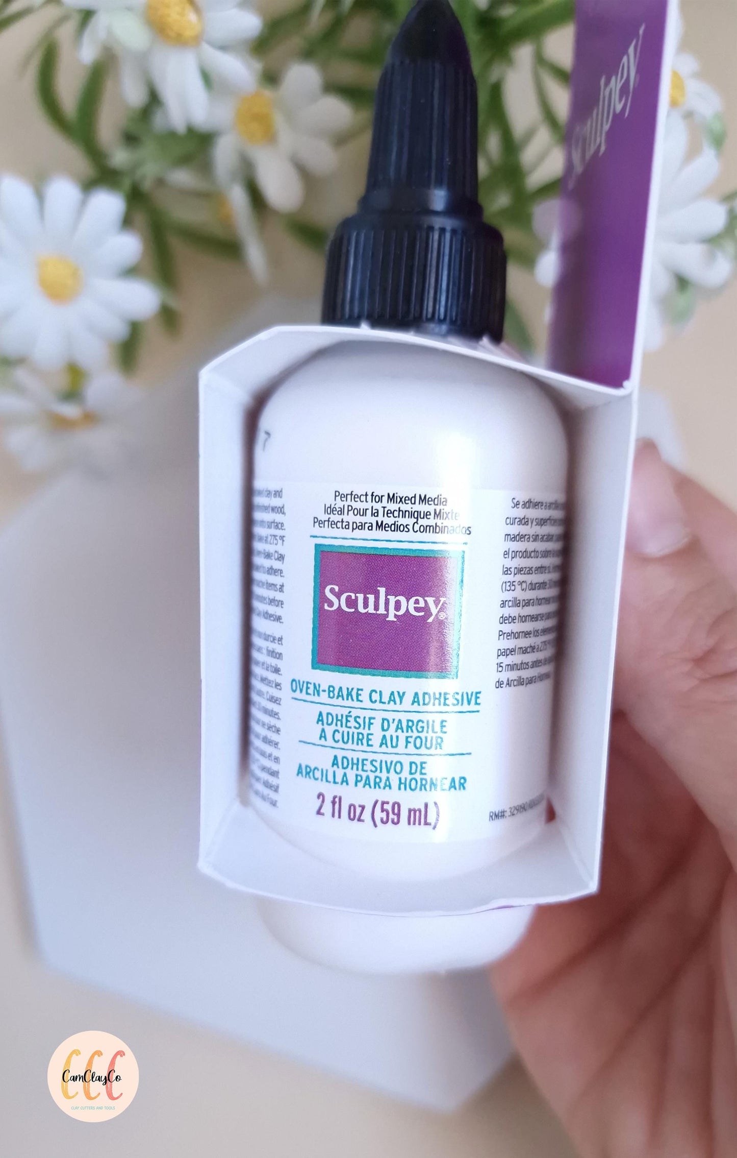 Colle à cuire pour argile polymère - Bake and Bond - Sculpey