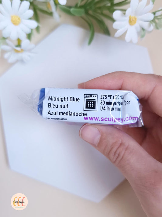 Argile polymère Sculpey Soufflé - Midgnight Blue