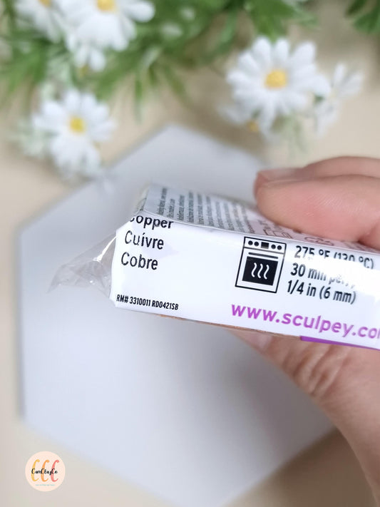 Argile polymère Sculpey Premo - Copper