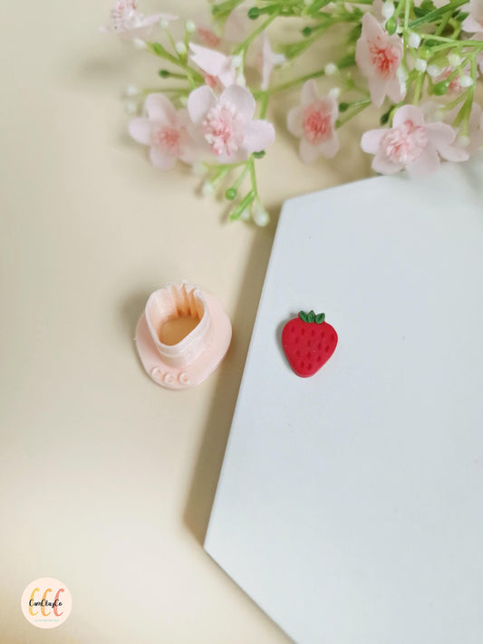 Emporte-pièces 3D en forme de petite fraise pour la fabrication de bijoux en argile polymère