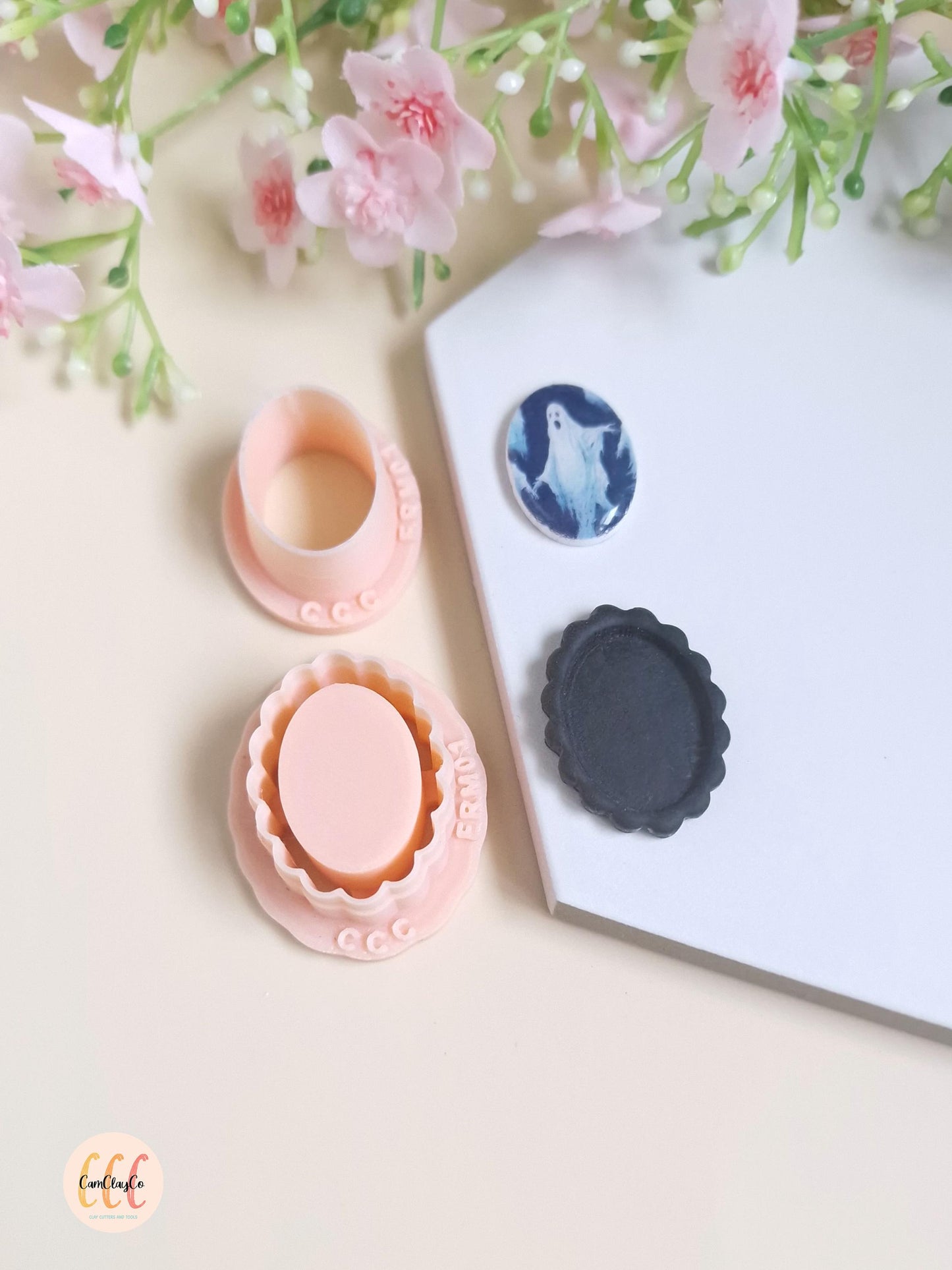 3D Frame, Picture + Interior Cookie Cutters for Polymer Clay Jewelry Making