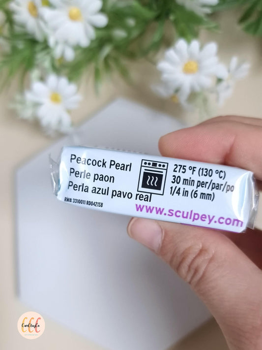 Argile polymère Sculpey Premo - Peacock Pearl