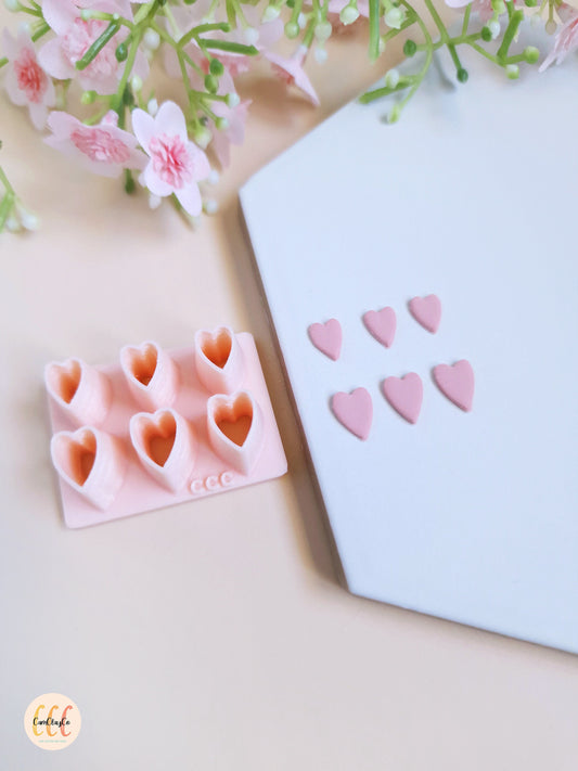 Emporte-pièce 3D en forme de pétales pour la fabrication de bijoux en argile polymère - Set pétales 01