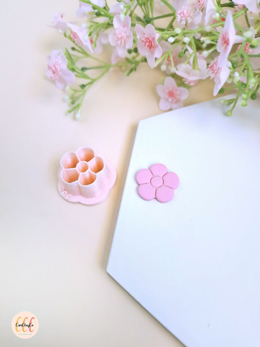 Emporte-pièces 3D en forme de fleur pour la fabrication de bijoux en argile polymère