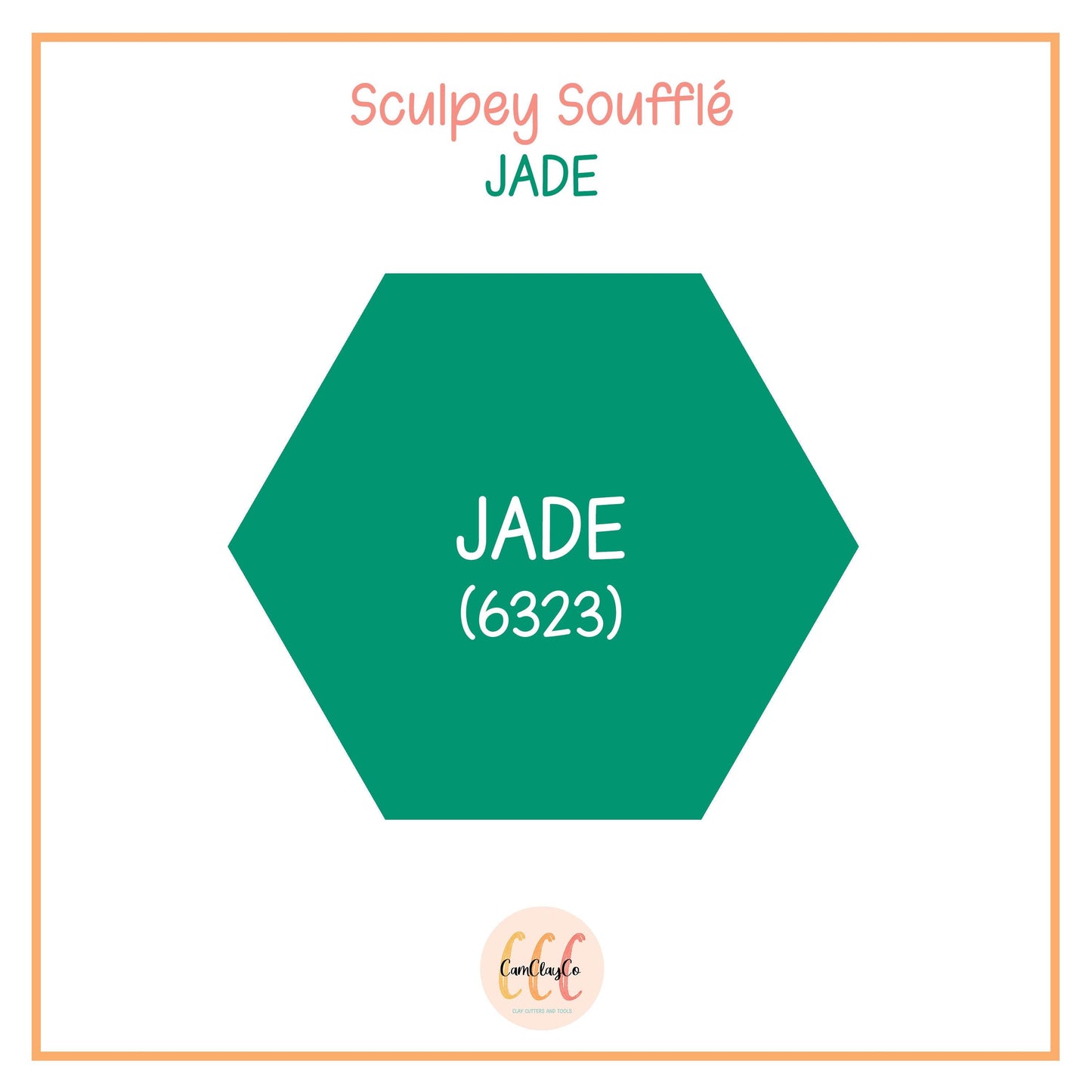 Argile polymère Sculpey Soufflé - Jade