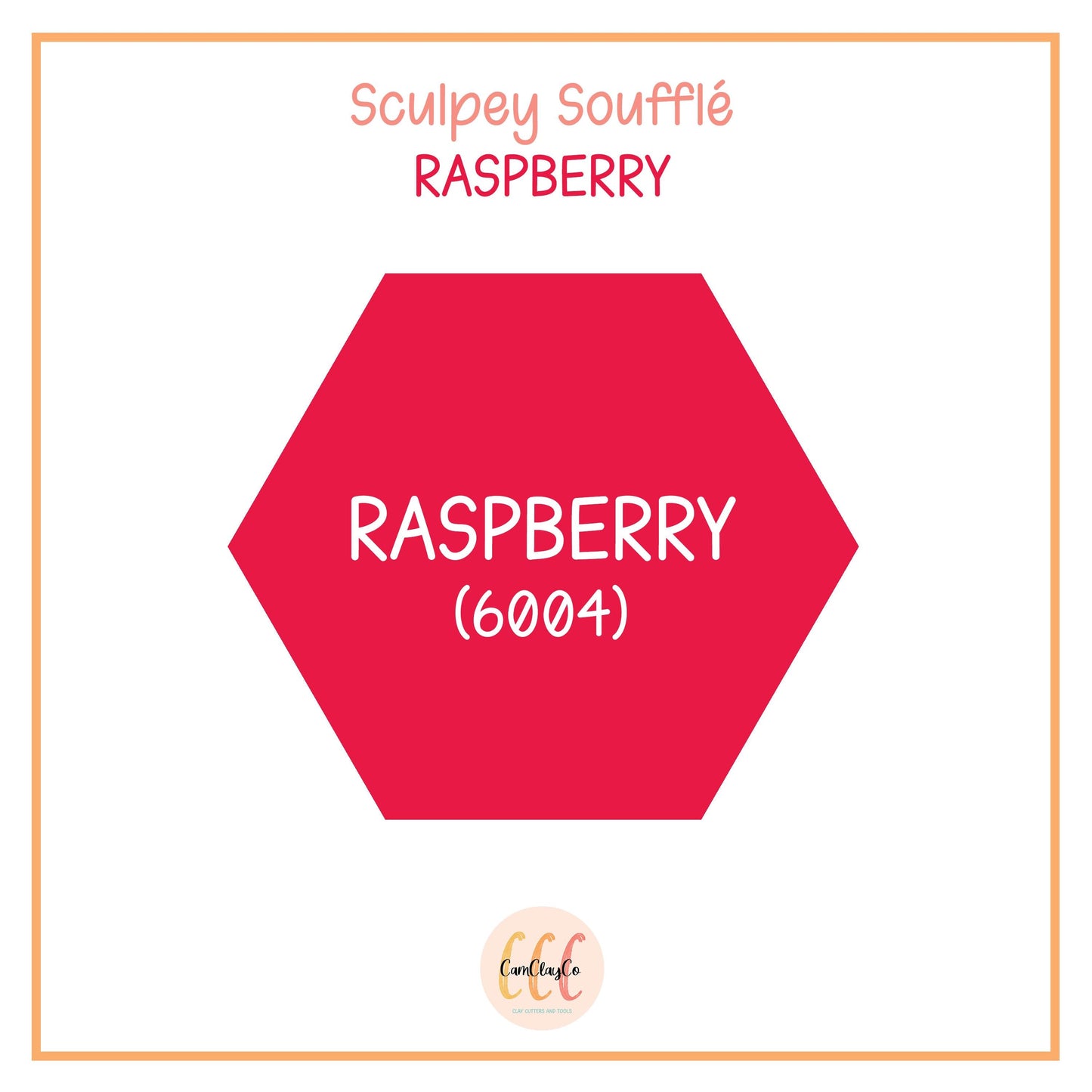 Argile polymère Sculpey Soufflé - Raspberry