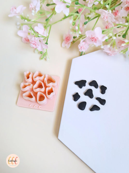 Emporte-pièce 3D motif de vache pour la fabrication de bijoux en argile polymère - Texas collection