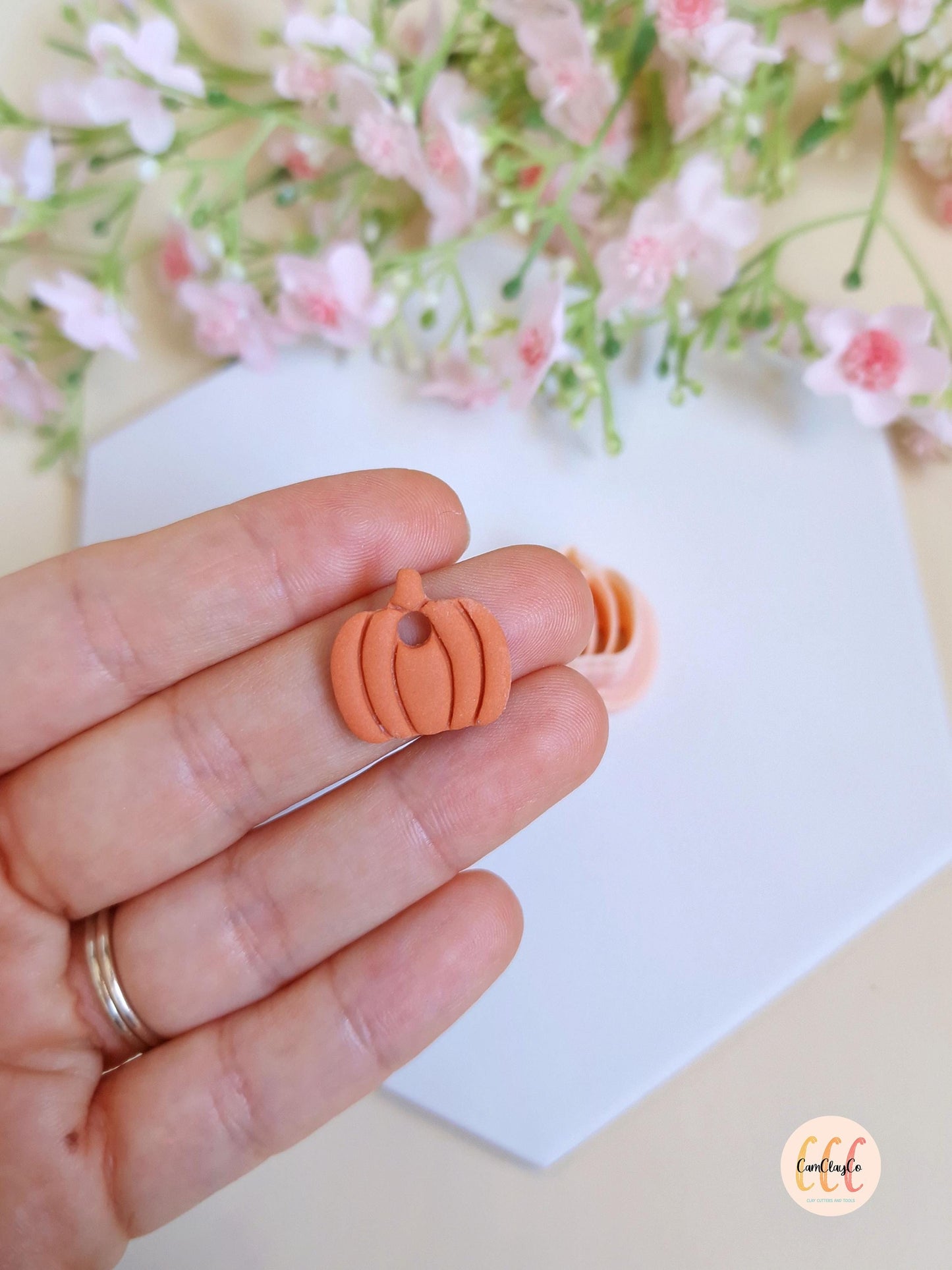 Emporte-pièces 3D en forme de citrouille pour la fabrication de bijoux en argile polymère, créoles interchangeables, pampilles