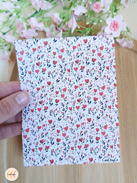 Feuille de transfert soluble à l'eau - Feuillage SV 03