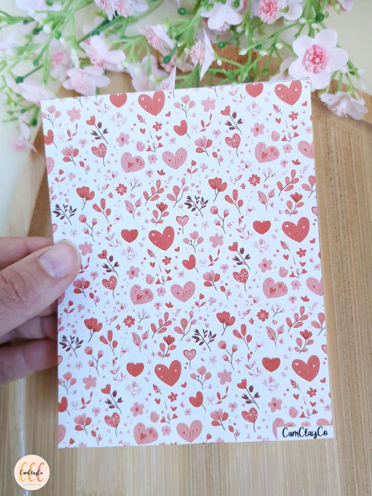 Feuille de transfert soluble à l'eau - Feuillage SV 08