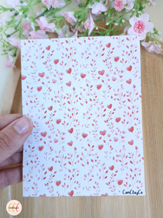 Feuille de transfert soluble à l'eau - Feuillage SV 01