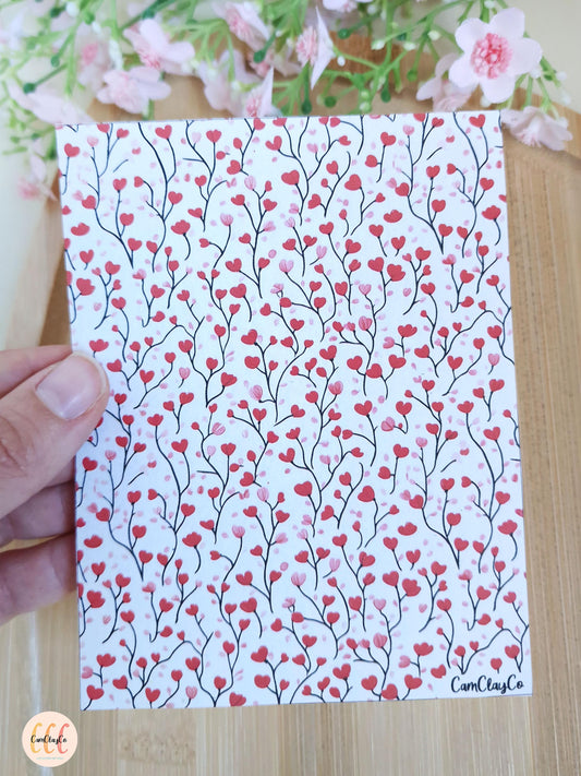 Feuille de transfert soluble à l'eau - Feuillage SV 05