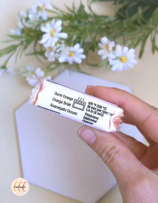 Argile polymère Sculpey Premo - Burnt Orange / Orange brûlé