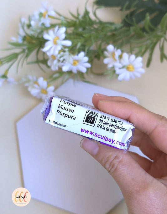 Argile polymère Sculpey Premo - Purple