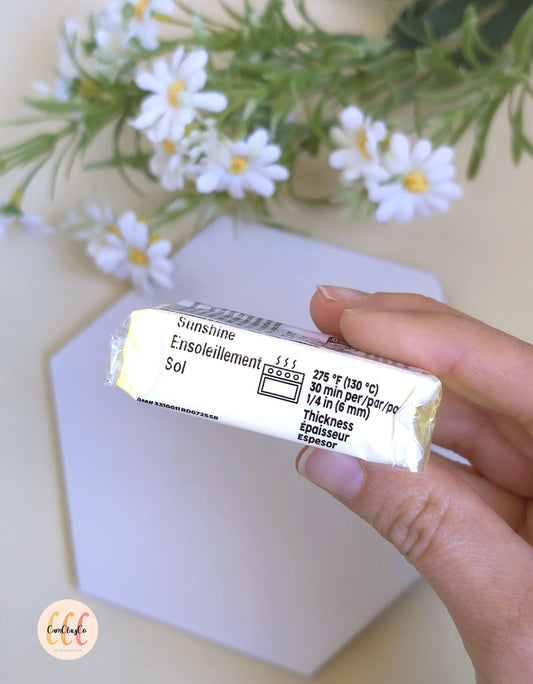 Argile polymère Sculpey Premo - Sunshine