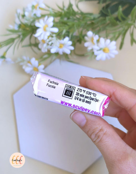 Argile polymère Sculpey Premo - Fuchsia