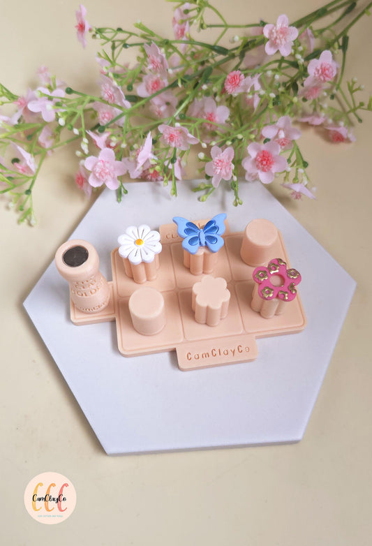 THE CLAY HOLDER - Support magnétique pour créations en argile polymère