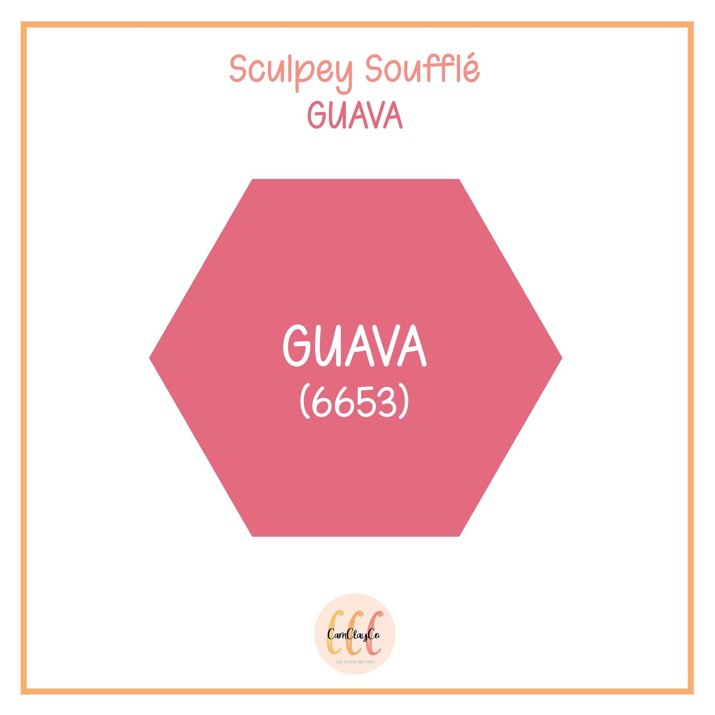Argile polymère Sculpey Soufflé - Guava