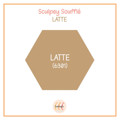Argile polymère Sculpey Soufflé - Latte