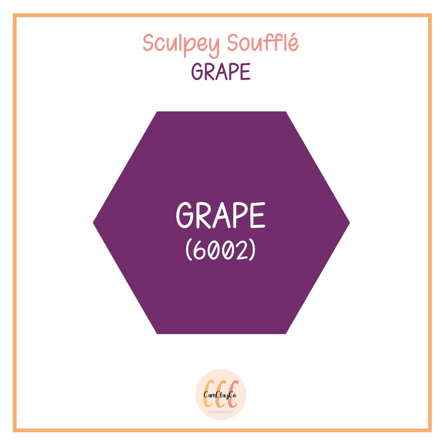 Argile polymère Sculpey Soufflé - Grape